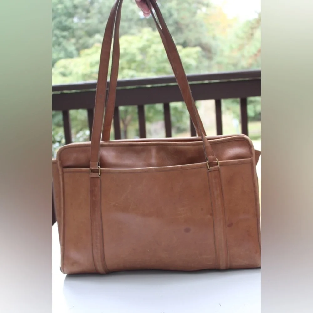 Vintage Coach Large Envelope Portfolio Briefcase